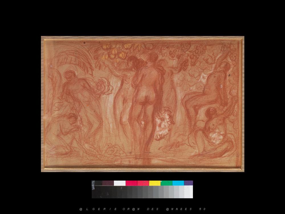 AUGUSTIN FERRANDO 1880-1957 Ferrando-018 La Cueillette.jpg -  